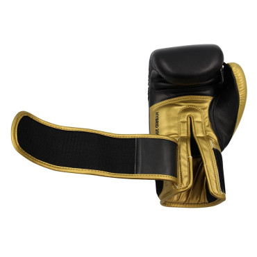 Adidas Hybrid 200 boxing gloves - black / gold