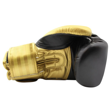 Adidas Hybrid 200 boxing gloves - black / gold
