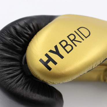 Adidas Hybrid 200 boxing gloves - black / gold