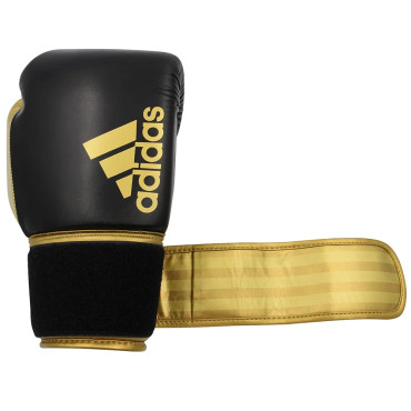 Adidas Hybrid 200 boxing gloves - black / gold