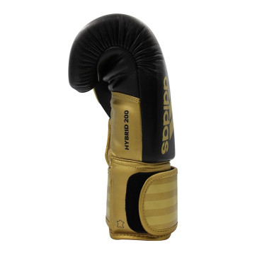 Adidas Hybrid 200 boxing gloves - black / gold