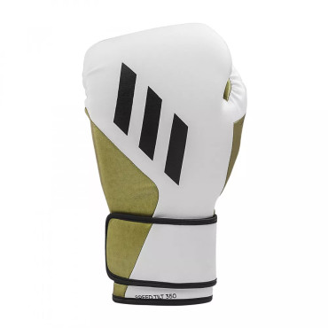 Boxing gloves Adidas Speed Tilt 350V - white / gold