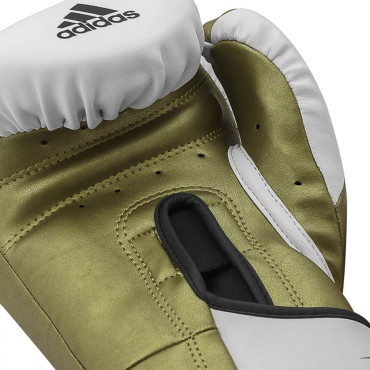 Boxing gloves Adidas Speed Tilt 350V - white / gold