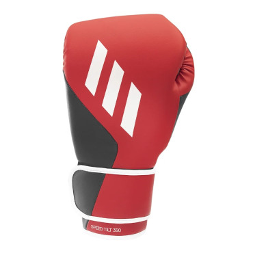 Boxing gloves Adidas Speed Tilt 350V - black / red
