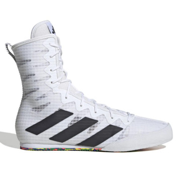 Boxerské boty Adidas Box Hog 4 - bílé / černé