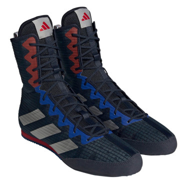 Boxing shoes Adidas Box Hog 4 - black / blue