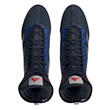 Boxing shoes Adidas Box Hog 4 - black / blue