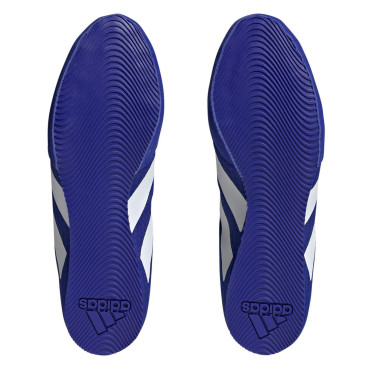 Boxing shoes Adidas Box Hog 4 - white / blue