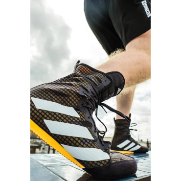 Boxing shoes Adidas Box Hog 4 - black / white