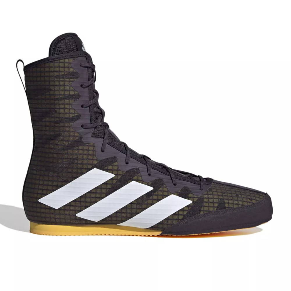 Boxerské boty Adidas Box Hog 4 - černé / bílé Boxerské boty Adidas Box Hog 4 - černé / bílé