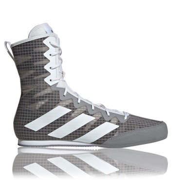 Boxing shoes Adidas Box Hog 4 - grey / white