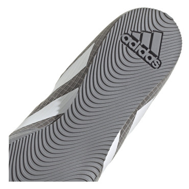Boxing shoes Adidas Box Hog 4 - grey / white