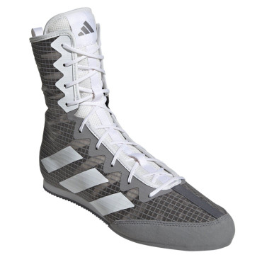 Boxing shoes Adidas Box Hog 4 - grey / white