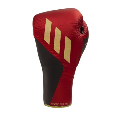 Adidas Speed Tilt 750 boxing gloves - red / gold