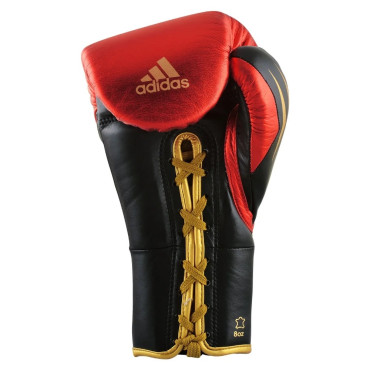 Adidas Speed Tilt 750 boxing gloves - red / gold