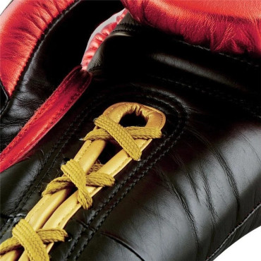 Adidas Speed Tilt 750 boxing gloves - red / gold