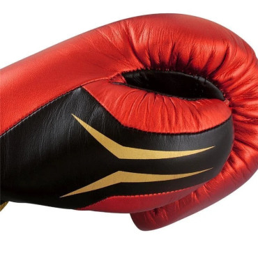 Adidas Speed Tilt 750 boxing gloves - red / gold