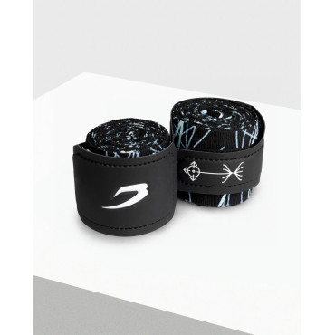 Boxing hand wraps BOXRAW Disciplined - black