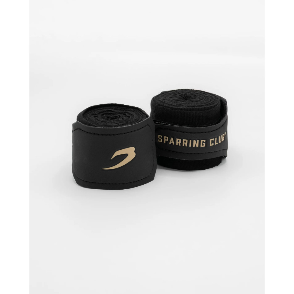 Boxerské bandáže BOXRAW Sparring Club - černé
