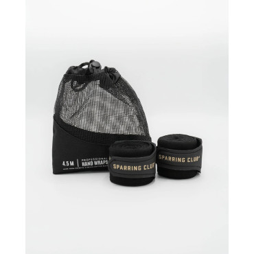 Boxing hand wraps BOXRAW Sparring Club - black