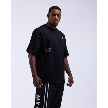 T-shirt BOXRAW x Bivol Oversized - black