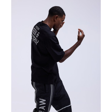 T-shirt BOXRAW x Bivol Oversized - black