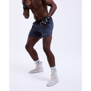 BOXRAW x Bivol Shorts - blue