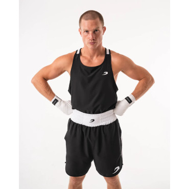 Boxerské tílko Stevenson BOXRAW - černé