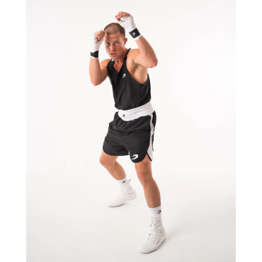 Boxerské tílko Stevenson BOXRAW - černé