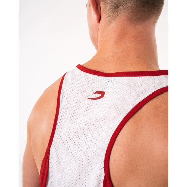 Boxing tank top Stevenson BOXRAW - red 