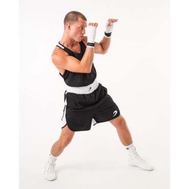 Boxerské trenky Stevenson BOXRAW - černé