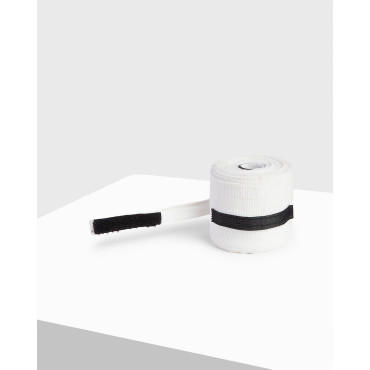 Boxing hand wraps BOXRAW - white 