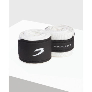 Boxing hand wraps BOXRAW - white 
