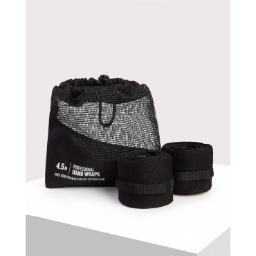 Boxing hand wraps BOXRAW - black
