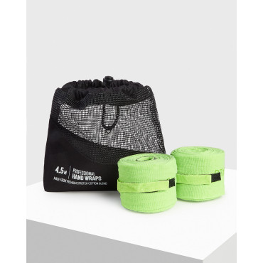 Boxing hand wraps BOXRAW - green