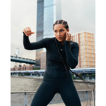 Women´s track Jacket BOXRAW – black
