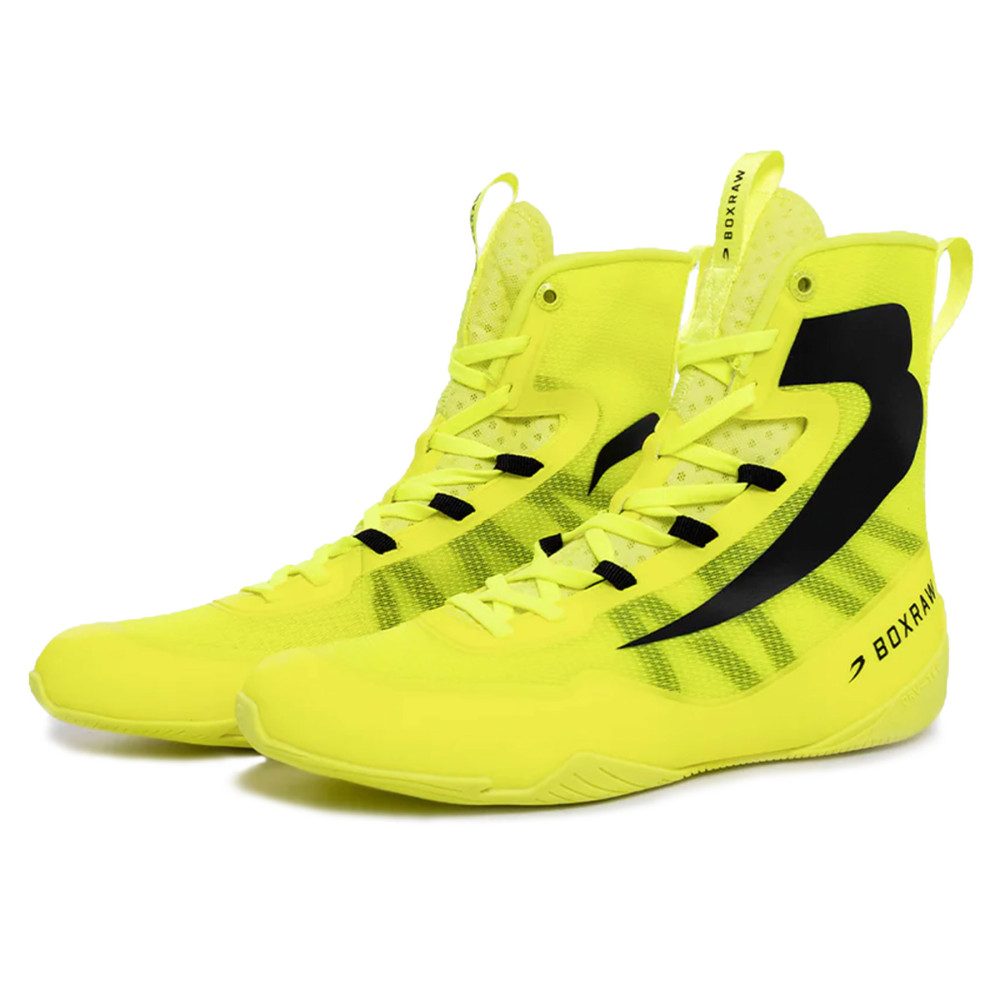 Boxerské boty BOXRAW Impello 2.0 - neon žluté