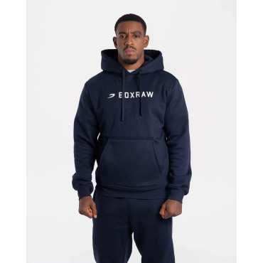 Hoodie BOXRAW A.B.C. – navy