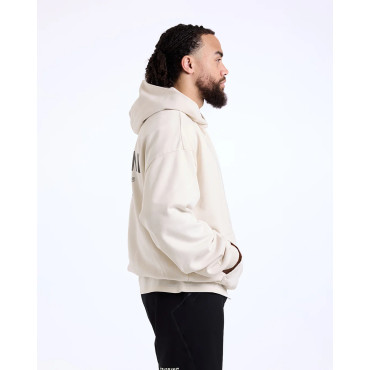 Hoodie BOXRAW Sparring Club – Beige