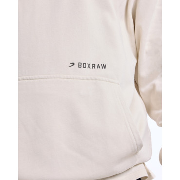Hoodie BOXRAW Sparring Club – Beige