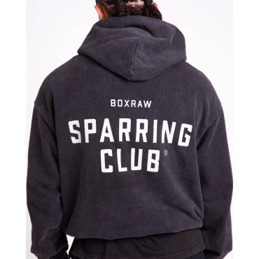 Mikina BOXRAW Sparring Club – černá 