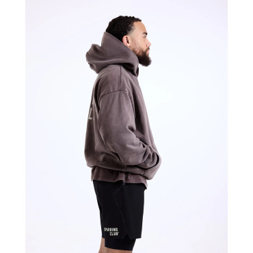 Hoodie BOXRAW Sparring Club – Brown