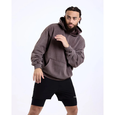 Hoodie BOXRAW Sparring Club – Brown