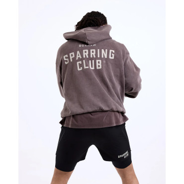 Hoodie BOXRAW Sparring Club – Brown