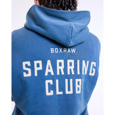 Hoodie BOXRAW Sparring Club – blue