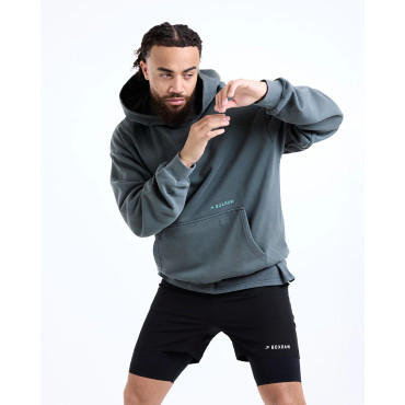 Hoodie BOXRAW Sparring Club – Charcoal