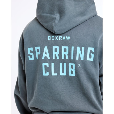 Hoodie BOXRAW Sparring Club – Charcoal