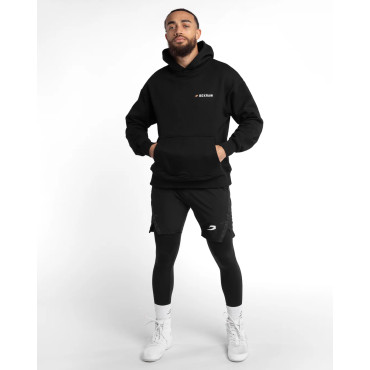 Hoodie BOXRAW «We don't play boxing» – black