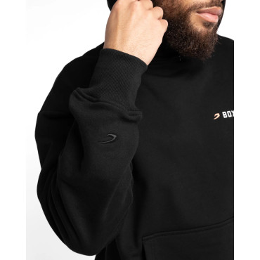Hoodie BOXRAW «We don't play boxing» – black