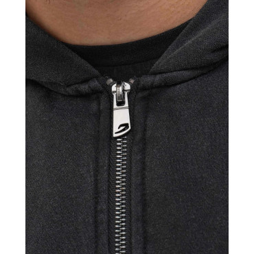 Zip Up Hoodie BOXRAW Sparring Club – black